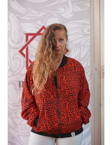 Bomber RED LEOPARD