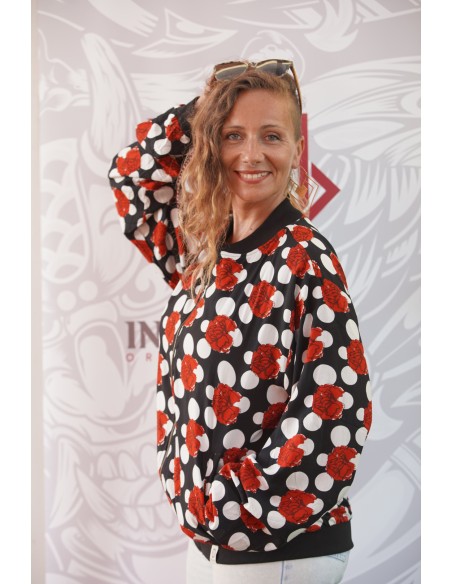 Bomber FLAMENCA NEGRA