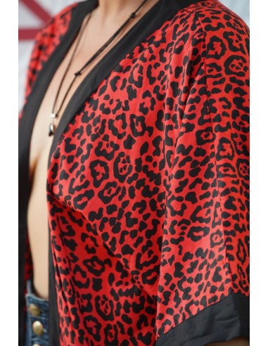 Kimono RED LEOPARD