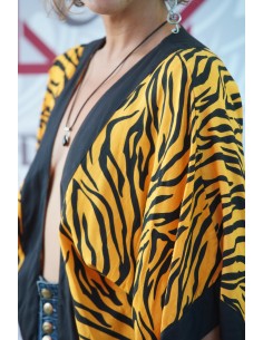 Kimono MOSTARD ZEBRA