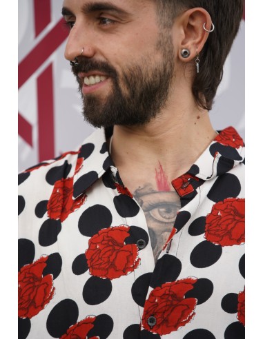 Camisa FLAMENCA BLANCA