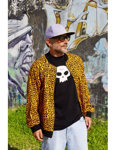 Bomber MOSTARD LEOPARD