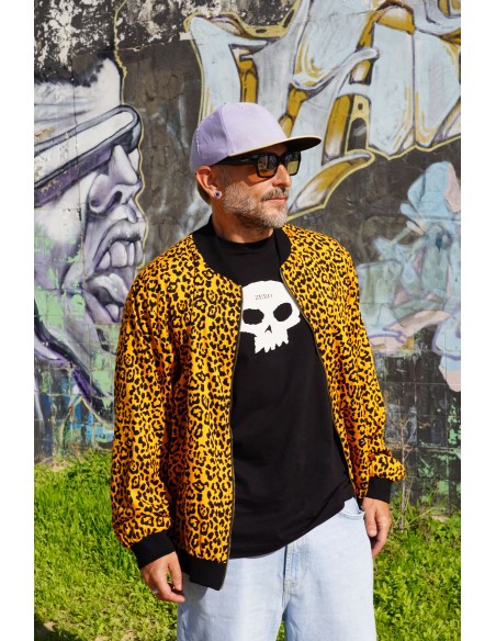 Bomber MOSTARD LEOPARD