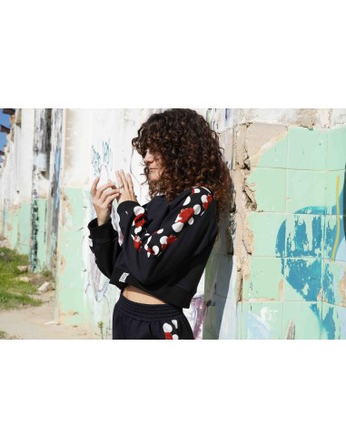 Crop Pullover FLAMENCA NEGRA