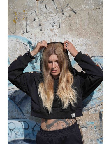 Crop Hoodie HERON