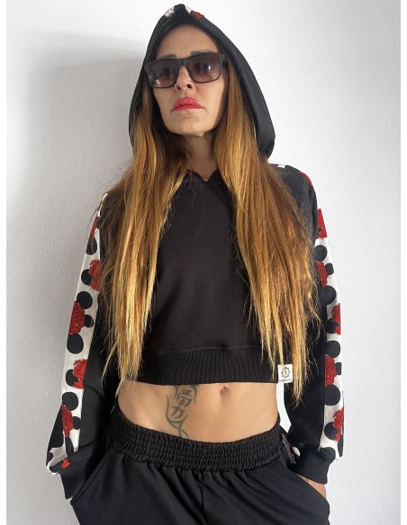 Crop Hoodie FLAMENCA