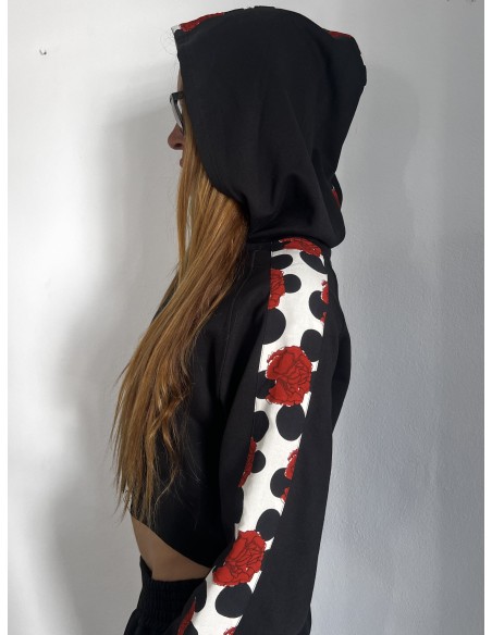 Crop Hoodie FLAMENCA