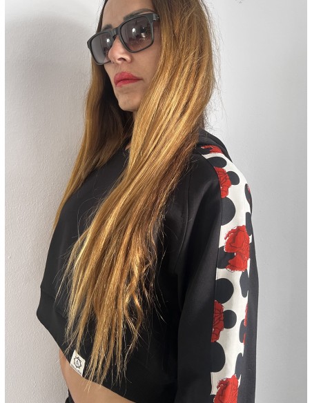 Crop Hoodie FLAMENCA