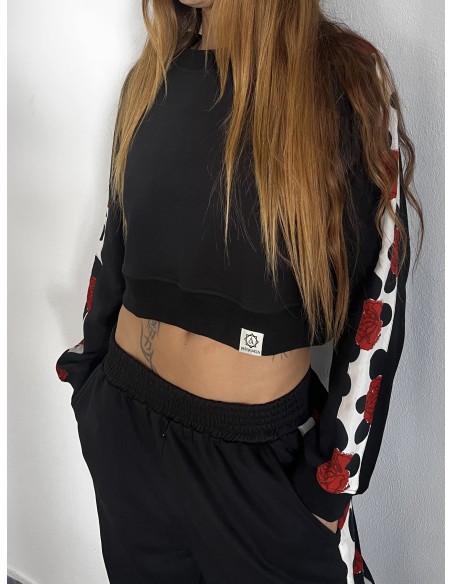 Crop Pullover FLAMENCA BLANCA