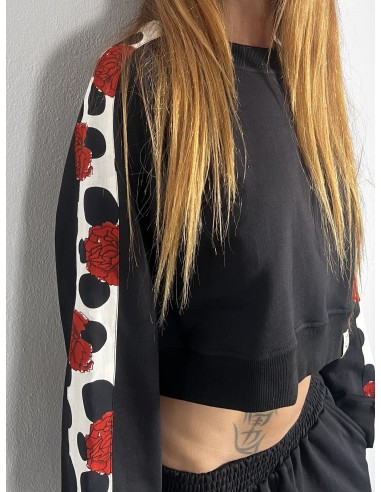 Crop Pullover FLAMENCA BLANCA