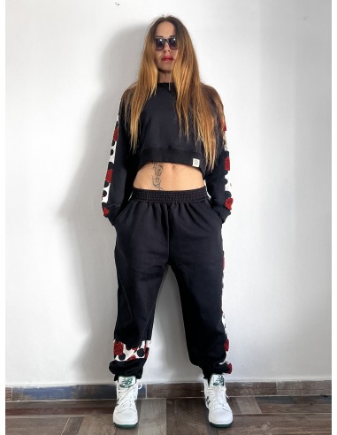 Crop Pullover FLAMENCA BLANCA