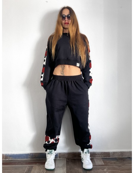 Crop Pullover FLAMENCA BLANCA