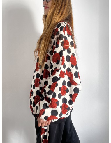 Bomber Oversized FLAMENCA BLANCA
