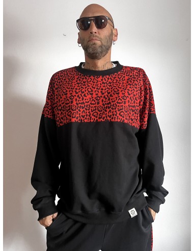 Pullover RED LEOPARD