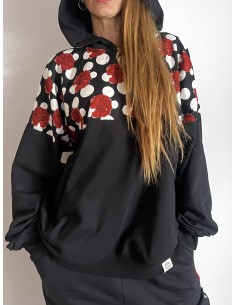 Hoodie FLAMENCA NEGRA 2